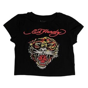 Ed Hardy Cropped T Size M